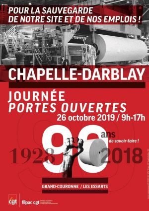 Chapelle-Darblay : portes ouvertes le 26/10